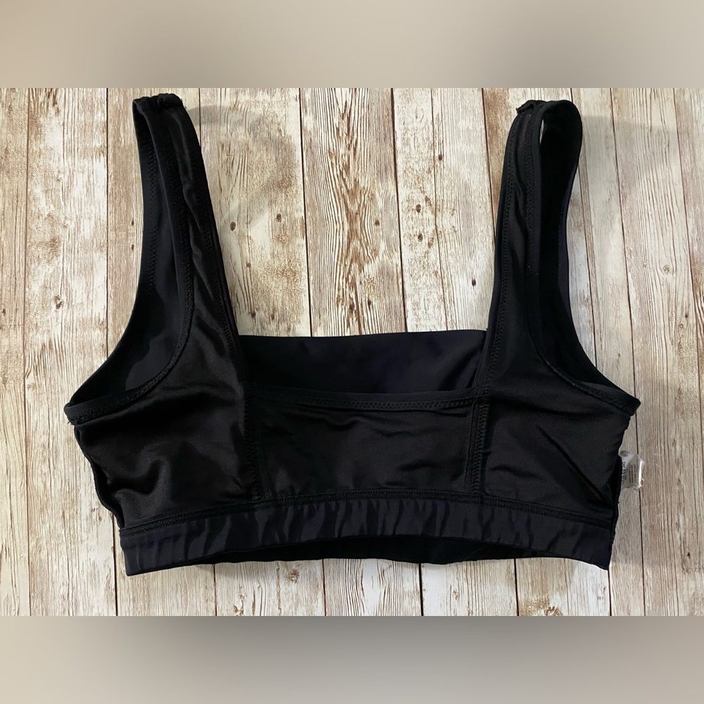 RESERVED FB BB Old Navy Women’s Square-Neck Swim Top Black Small S 4-6 - Picture 11 of 16